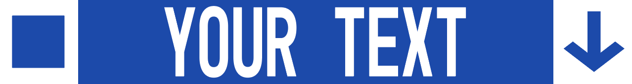 Blue Trail Sign (Intermediate)