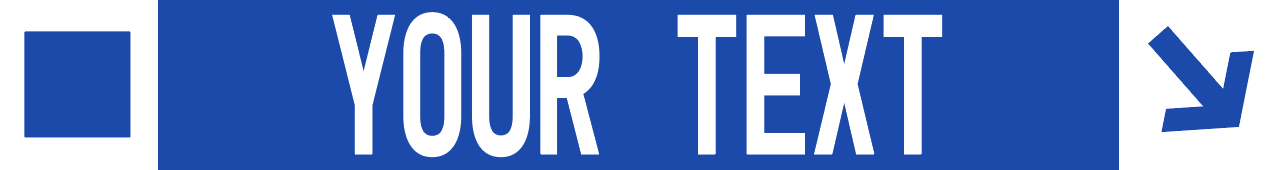 Blue Trail Sign (Intermediate)