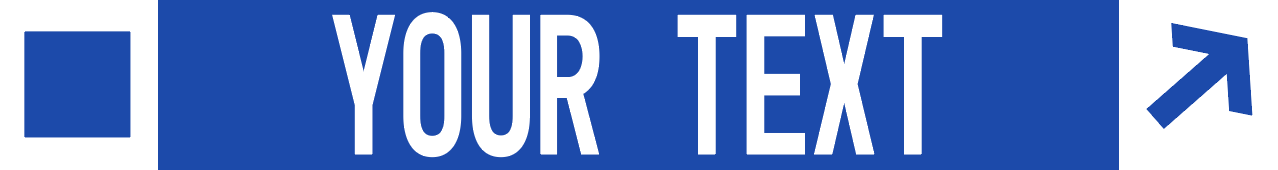 Blue Trail Sign (Intermediate)