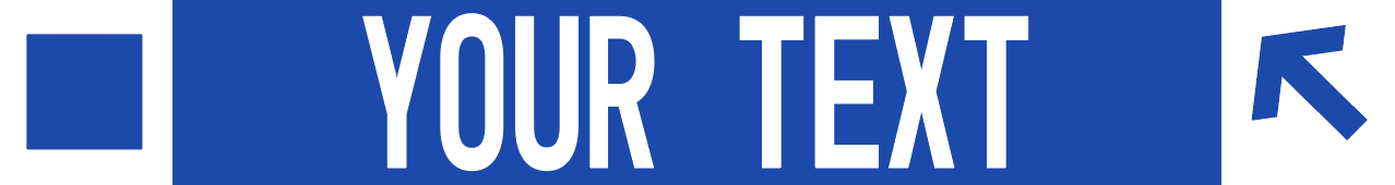 Blue Trail Sign (Intermediate)